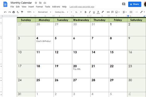 21 Free Calendar Templates for Google Docs – .